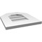 Ekena Millwork Octagonal Top Surface Mount PVC Gable Vent w/ 3-1/2"W x 1"P Standard Frame, 14"W x 16"H GVPOT14X1601SN - alternate 5
